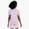 تی شرت تنیس بچگانه (دخترانه ) نایک - Nike One Dri-FIT Fitted - بنفش - Image 2
