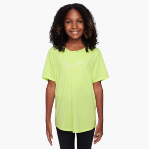 تی شرت تنیس بچگانه (دخترانه ) نایک - Nike One Dri-FIT Fitted - سبز
