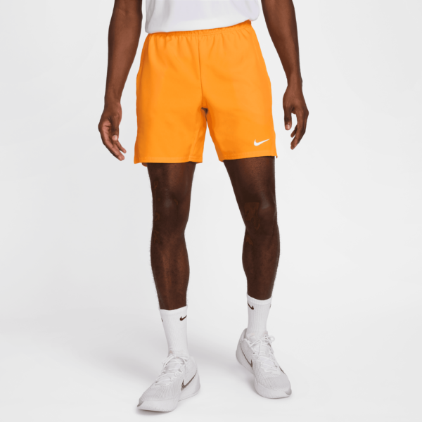 شلوارک تنیس مردانه نایک Nike Court Victory 18cm - نارنجی - Image 5