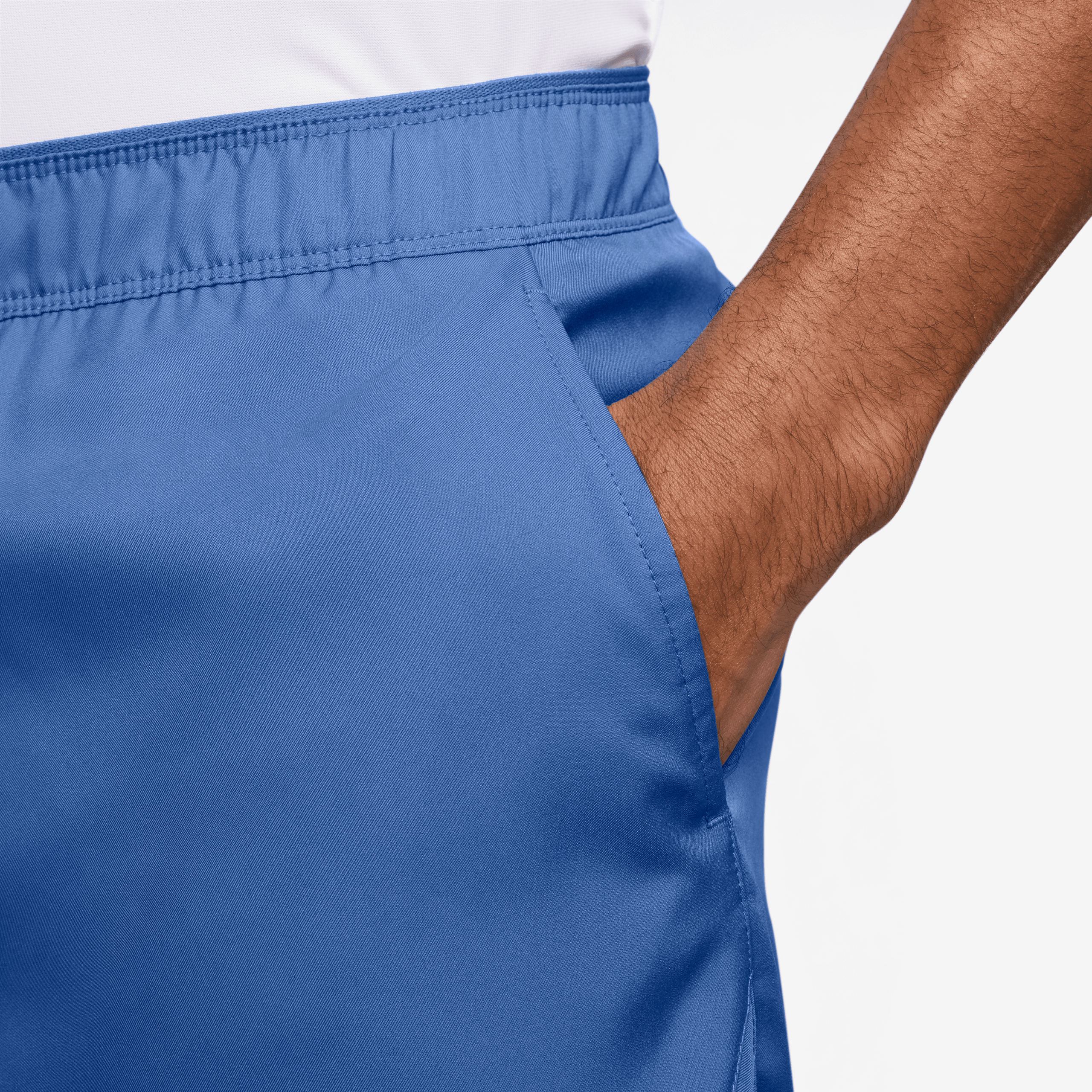 شلوارک تنیس مردانه نایک Nike Court Victory 18cm - آبی - تصویر 4