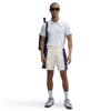 شلوارک تنیس مردانه نایک NikeCourt Heritage 15 cm - کرم