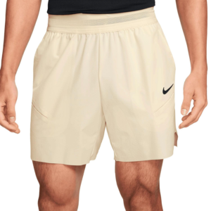 شلوارک تنیس مردانه نایک NikeCourt Slam 15 cm - کرم