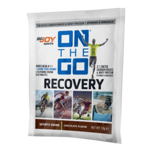 پودر ریکاوری ON THE GO RECOVERY با طعم شکلاتی – بسته 20 عددی
