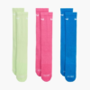جوراب تنیس نایک Nike Everyday Plus Cushioned Crew Training Socks 3-Pack پک سه تایی- چندرنگ - Image 2