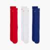 جوراب تنیس نایک Nike Everyday Plus Cushioned Crew 3-pack پک سه تایی- چندرنگ - Image 3