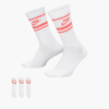 جوراب تنیس نایک Nike Sportswear Dri-FIT Everyday Essential Crew Socks 3-Piece پک سه تایی- سفید