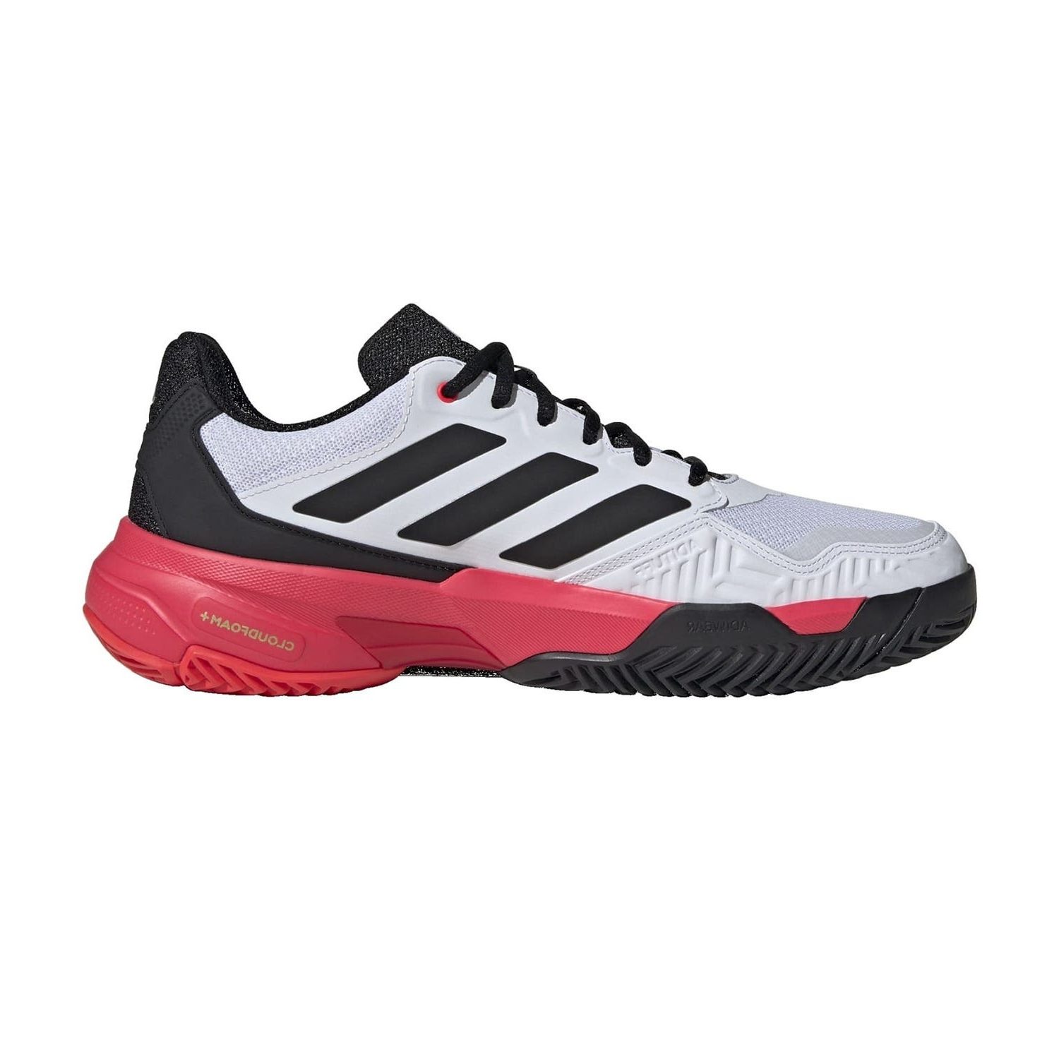 کفش تنیس مردانه آدیداس Adidas CourtJam Control - سفید/مشکی کفش تنیس مردانه آدیداس Adidas CourtJam Control - سفید/مشکی - Image 2