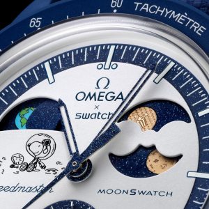 ساعت امگا سواچ مدل MISSION TO EARTHPHASE – MOONSHINE GOLD