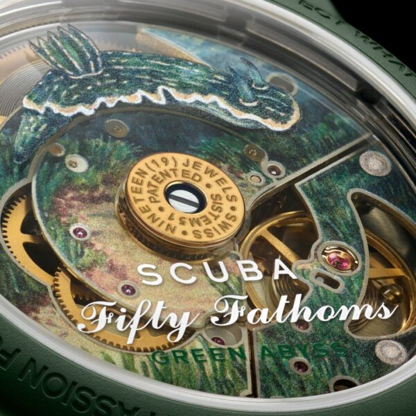 ساعت بلان پن سواچ - BLANCPAIN X SWATCH GREEN ABYSS - Image 4