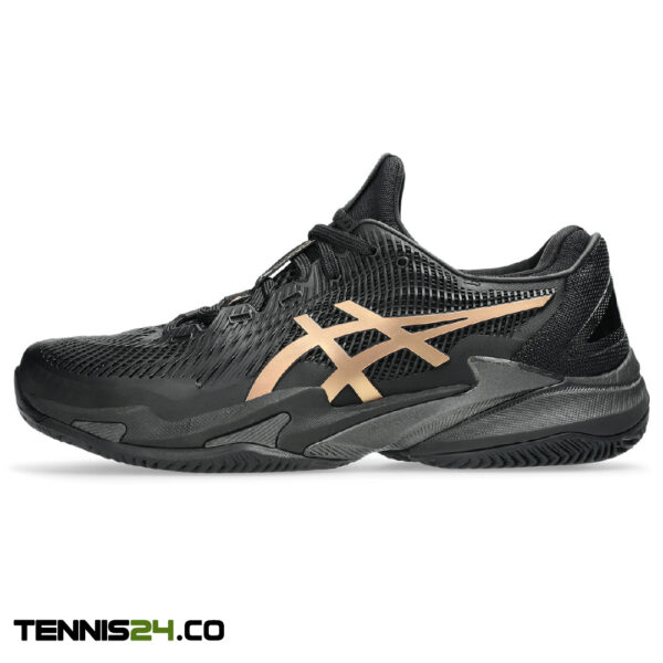 کفش تنیس مردانه اسیکس - ASICS Court Ff 3 Novak Clay Night Energy - مشکی