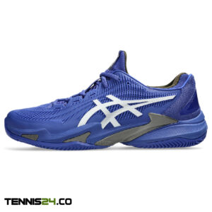 کفش تنیس مردانه اسیکس - Asics Court FF 3 Novak Clay- آبی/خاکستری