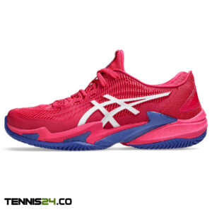 کفش تنیس زنانه اسیکس - Asics Court Ff 3 Clay - قرمز/آبی