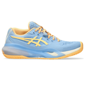 کفش پدل زنانه اسیکس Gel-resolution X Padel - آبی/زرد