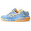 کفش پدل زنانه اسیکس Gel-resolution X Padel - آبی/زرد - Image 4