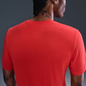 تی شرت تنیس مردانه نایک NikeCourt Dri-FIT Graphic Print- قرمز