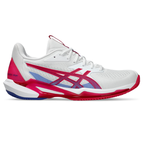 کفش تنیس زنانه اسیکس Asics Solution Speed FF 3 Clay- سفید/قرمز