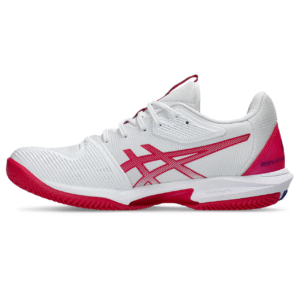 کفش تنیس زنانه اسیکس  Asics Solution Speed FF 3 Clay- سفید/قرمز