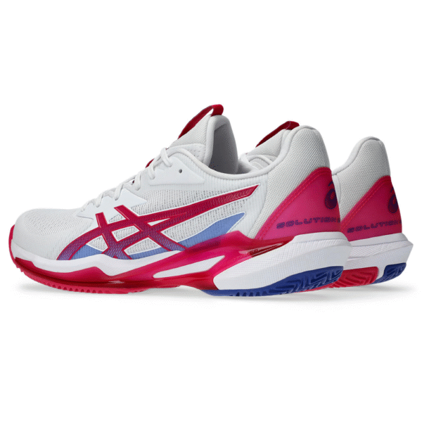 کفش تنیس زنانه اسیکس Asics Solution Speed FF 3 Clay- سفید/قرمز