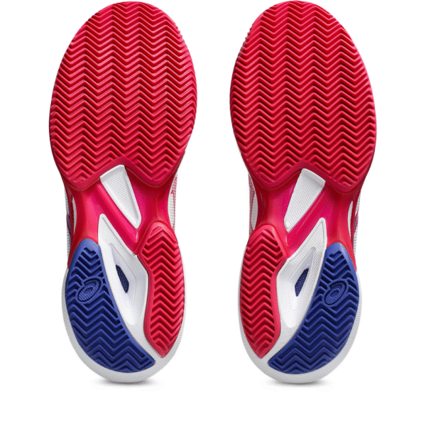 کفش تنیس زنانه اسیکس Asics Solution Speed FF 3 Clay- سفید/قرمز