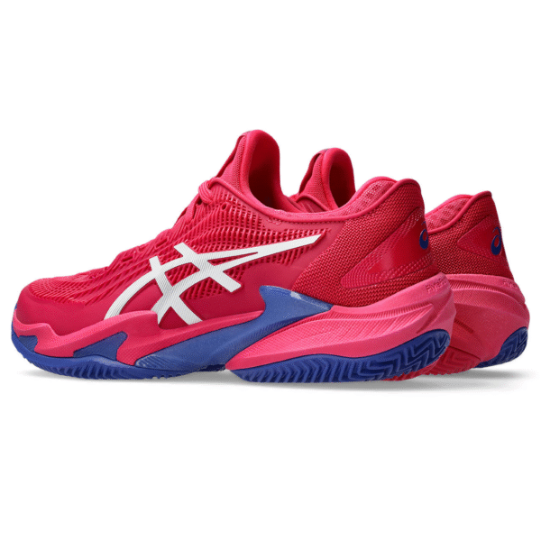 کفش تنیس زنانه اسیکس - Asics Court Ff 3 Clay - قرمز/آبی