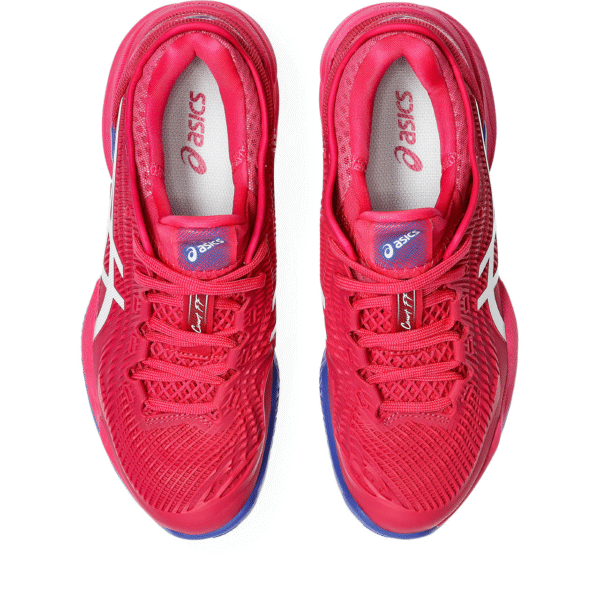 کفش تنیس زنانه اسیکس - Asics Court Ff 3 Clay - قرمز/آبی
