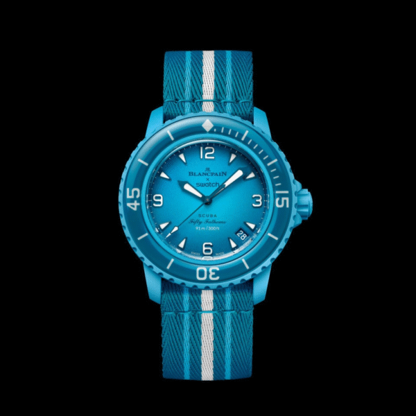 ساعت بلان پن سواچ - BLANCPAIN X SWATCH BLUE LAGOON - Image 3