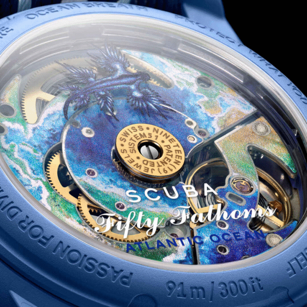ساعت بلان پن سواچ - BLANCPAIN X SWATCH ATLANTIC OCEAN - Image 4