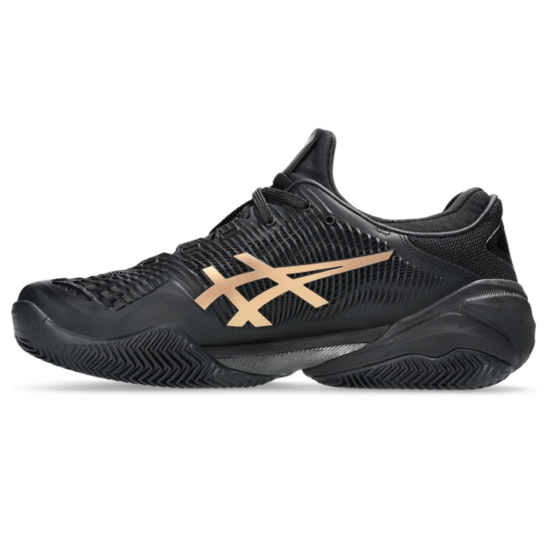کفش تنیس مردانه اسیکس - ASICS Court Ff 3 Novak Clay Night Energy - مشکی - Image 2