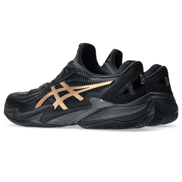 کفش تنیس مردانه اسیکس - ASICS Court Ff 3 Novak Clay Night Energy - مشکی - Image 6