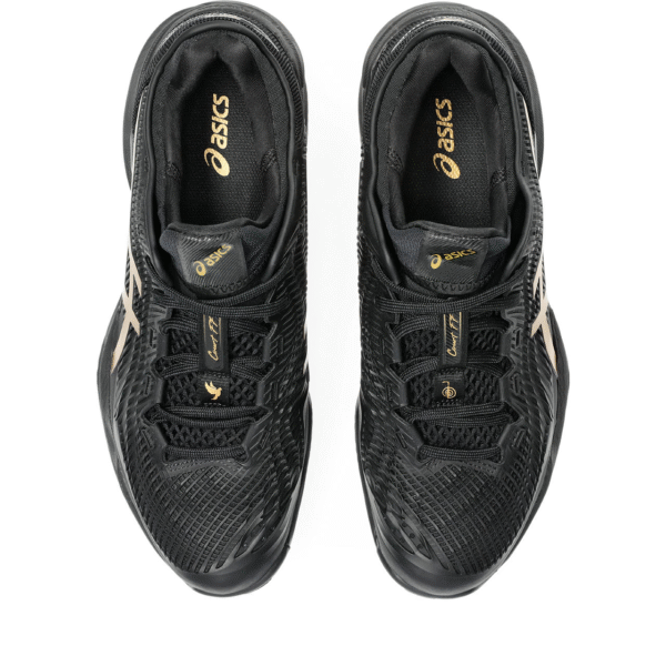 کفش تنیس مردانه اسیکس - ASICS Court Ff 3 Novak Clay Night Energy - مشکی - Image 4