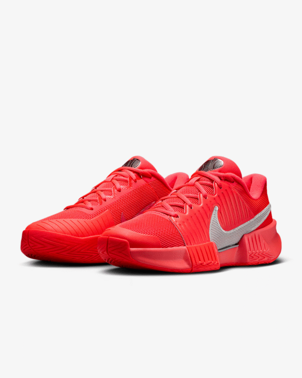 کفش تنیس زنانه نایک Nike GP Challenge Pro Premium - قرمز - Image 4