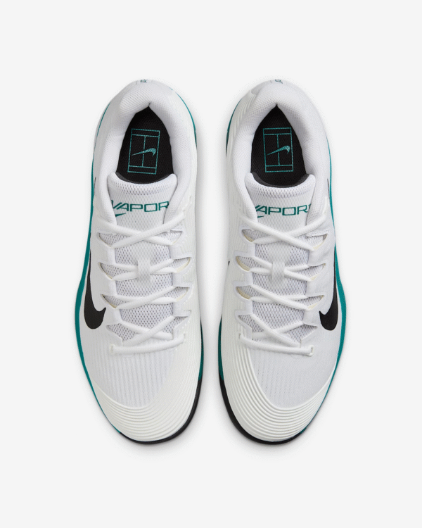 کفش تنیس مردانه نایک Nike Vapor 12 Tennis Shoes- سفید/آبی - Image 5