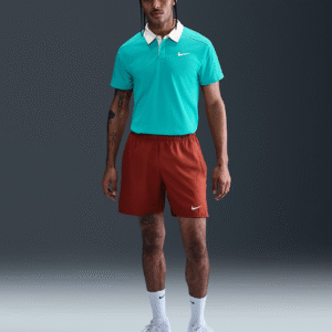 پلوشرت تنیس مردانه نایک NikeCourt Slam Men’s Dri-FIT ADV-فیروزه ای