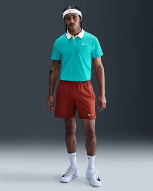 پلوشرت تنیس مردانه نایک NikeCourt Slam Men’s Dri-FIT ADV-فیروزه ای