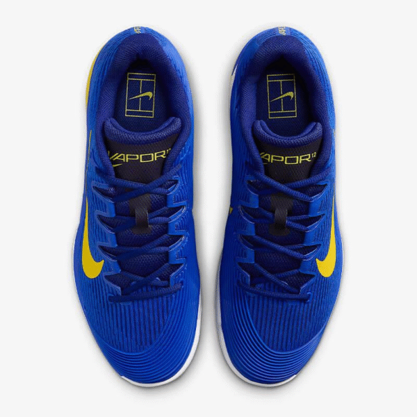 کفش تنیس مردانه نایک Nike Vapor 12 Tennis Shoes- آبی - Image 5