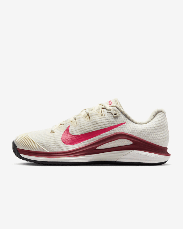 کفش تنیس زنانه نایک Nike Vapor 12 Clay Tennis Shoes- سفید/قرمز