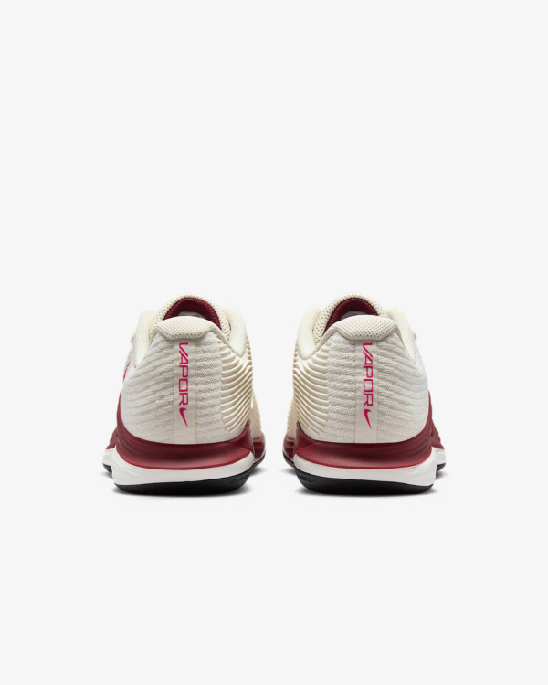 کفش تنیس زنانه نایک Nike Vapor 12 Clay Tennis Shoes- سفید/قرمز - Image 4