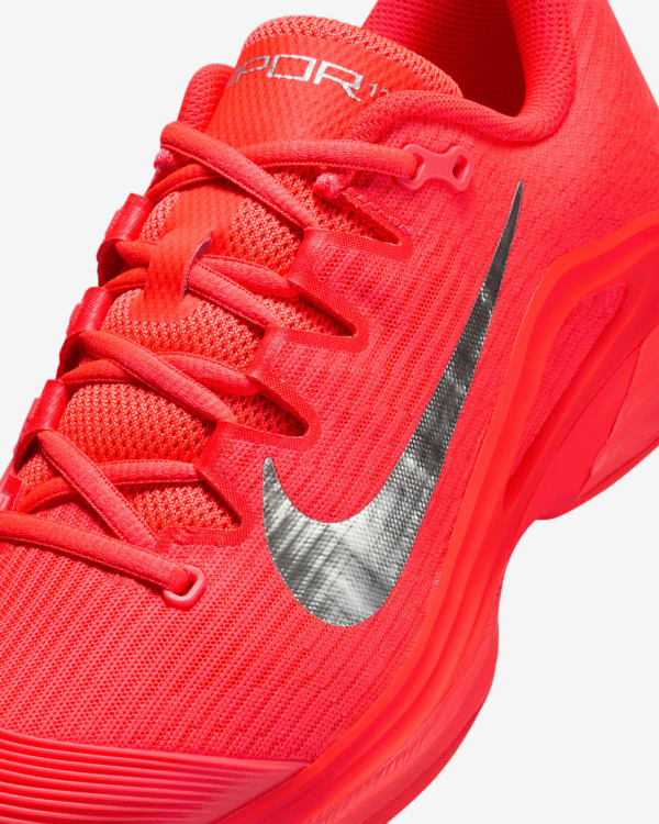کفش تنیس زنانه نایک Nike Vapor 12 Tennis Shoes- قرمز - Image 8
