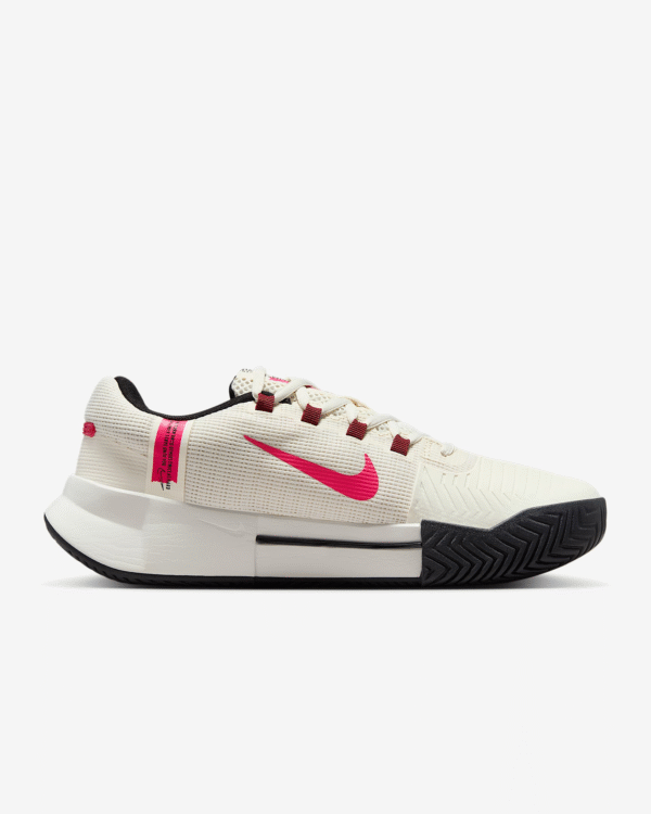 کفش تنیس زنانه نایک Nike Zoom GP Challenge 1 - سفید/قرمز - Image 2