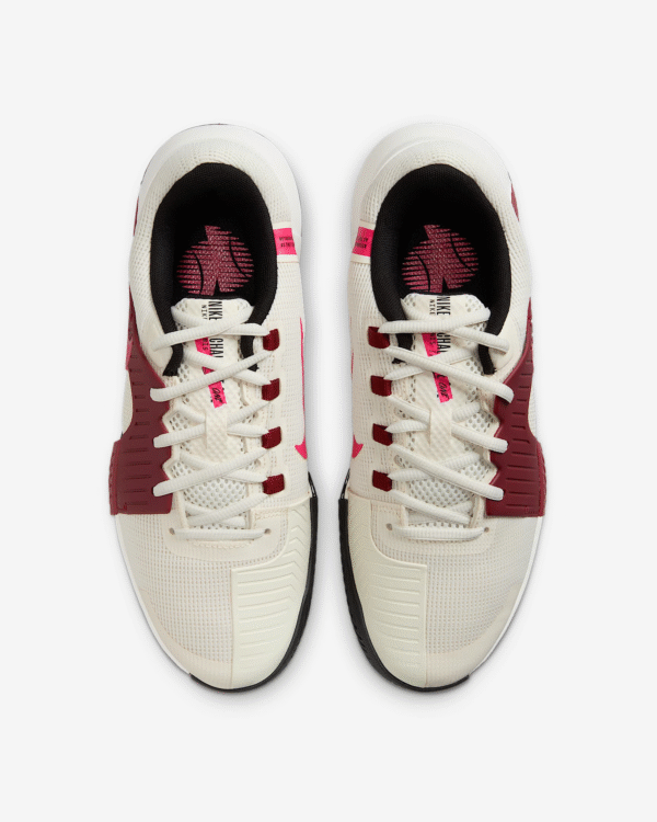 کفش تنیس زنانه نایک Nike Zoom GP Challenge 1 - سفید/قرمز - Image 5