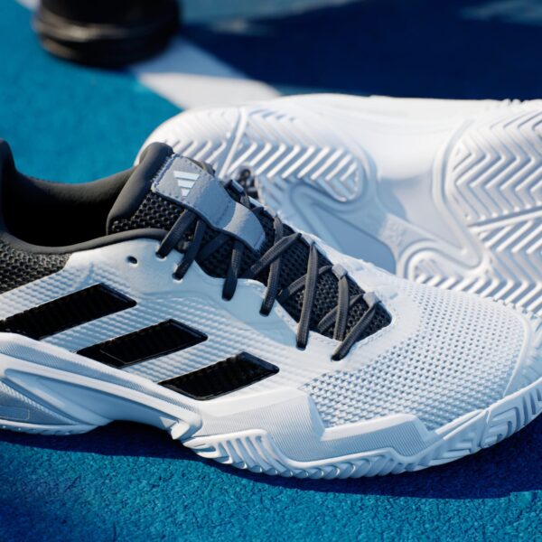 کفش تنیس مردانه آدیداس - ADIDAS Barricade 13  - سفید/مشکی - Image 2