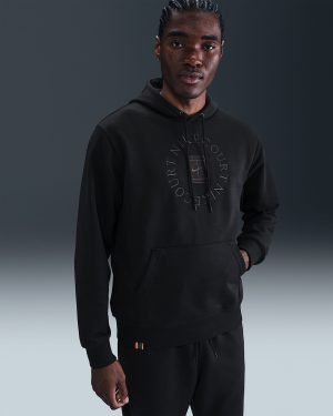 هودی تنیس مردانه نایک NikeCourt Heritage Dri-FIT - مشکی