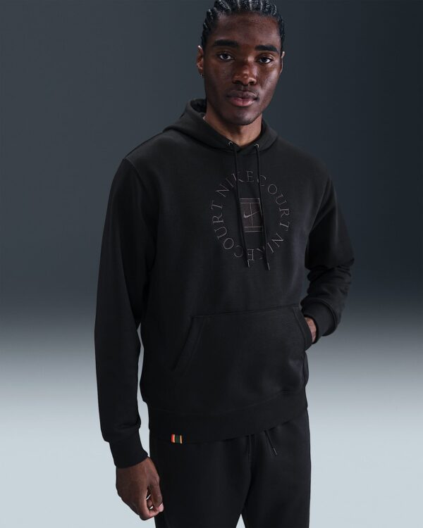 هودی تنیس مردانه نایک NikeCourt Heritage Dri-FIT  - مشکی