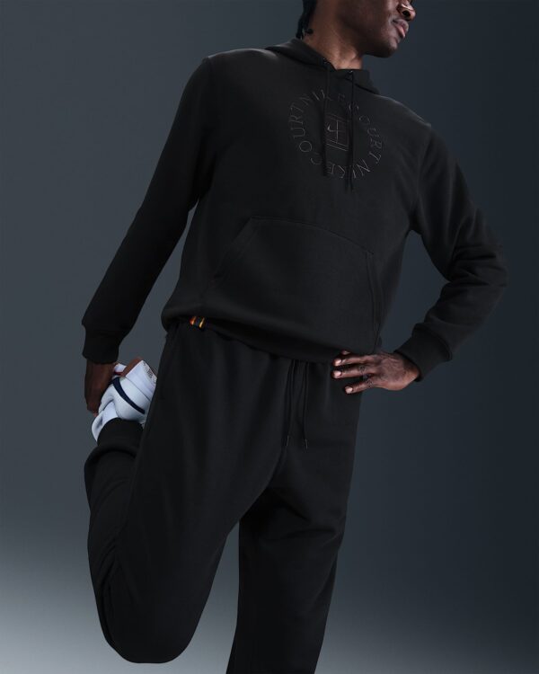 هودی تنیس مردانه نایک NikeCourt Heritage Dri-FIT  - مشکی - Image 4