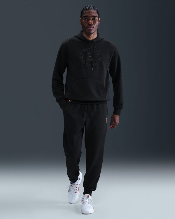 هودی تنیس مردانه نایک NikeCourt Heritage Dri-FIT  - مشکی - Image 3