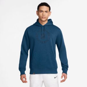 هودی تنیس مردانه نایک NikeCourt Heritage Dri-FIT - سرمه ای