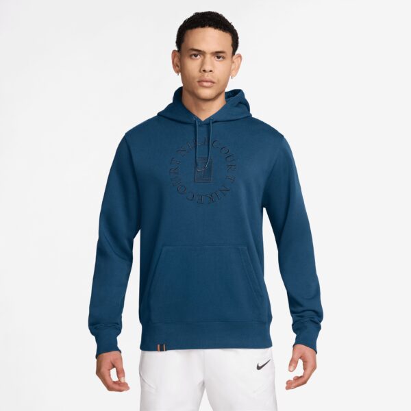هودی تنیس مردانه نایک NikeCourt Heritage Dri-FIT - سرمه ای