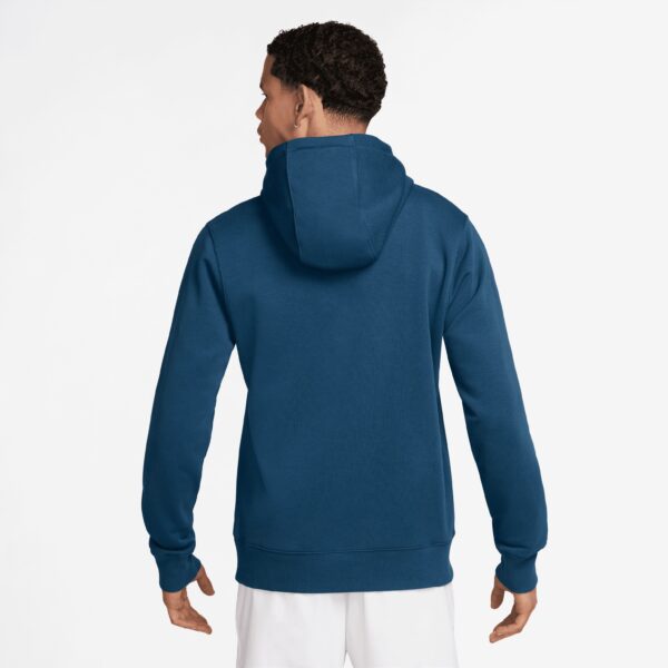 هودی تنیس مردانه نایک NikeCourt Heritage Dri-FIT  - سرمه ای - Image 2
