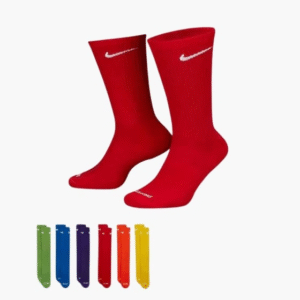 جوراب تنیس نایک Nike Everyday Plus Cushion Crew - پک شش تایی- چند رنگ