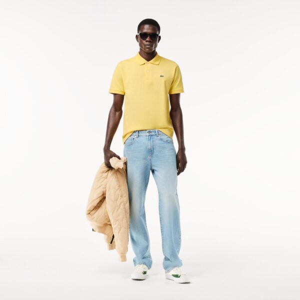 پلوشرت تنیس مردانه لاکست Lacoste Classic Fit L.12.12 Polo - زرد - Image 3